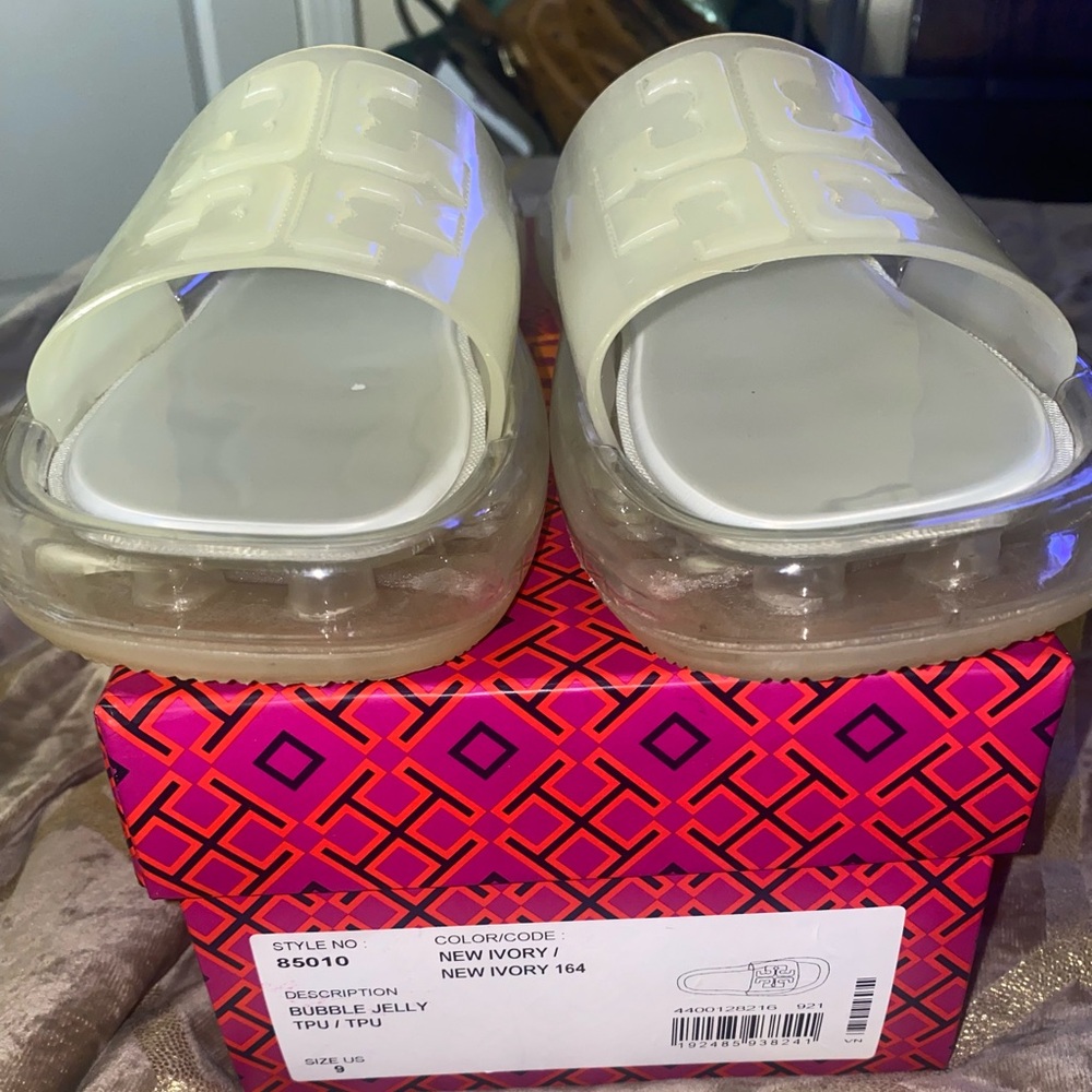 Tory Burch Women's Bubble Jelly Slides